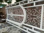 Wrought Iron Door - Handmade - Ornamental - Cast Iron - Metal - Custom made - Main Enterance