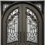 Wrought Iron Door - Handmade - Ornamental - Cast Iron - Metal - Custom made - Main Enterance