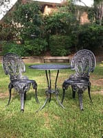 Garden Chairs and Table Set