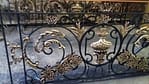 Wrought Iron Railing - Blustrade - Hand forged - Ornamental - Cast Iron - handmade - Metal - Custom made - Staircase - Balcony - Terrace - Fence