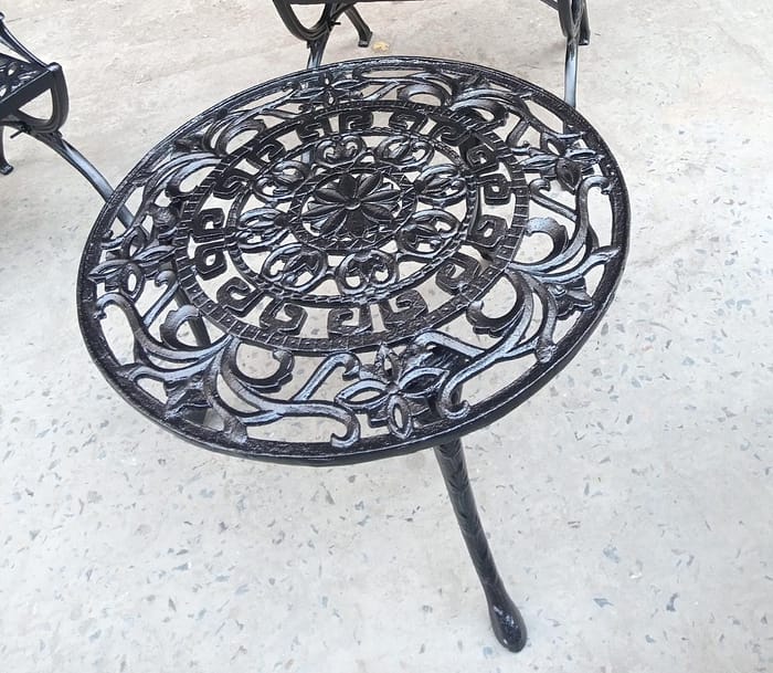 Cast Aluminium - Cast Metal - Ornamental - Patio - Furniture - Chair - Table