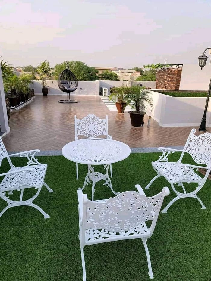 Cast Aluminium - Cast Metal - Ornamental - Patio - Furniture - Chair - Table